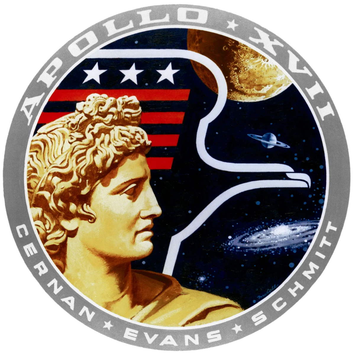 Apollo 17 mission insignia