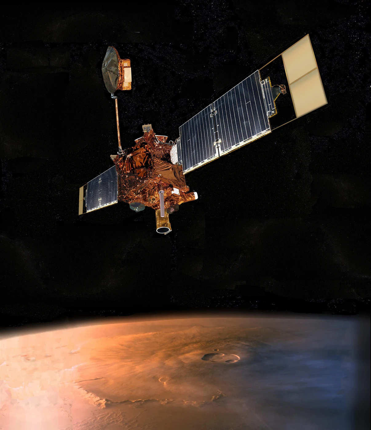 Mars Global Surveyor mission insignia