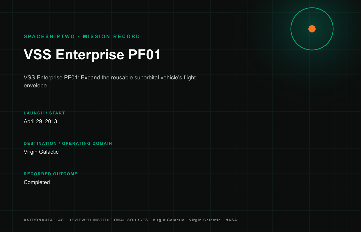 VSS Enterprise PF01 mission insignia